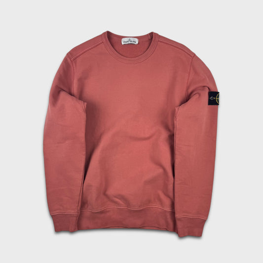 Stone Island Rust Red Crewneck L