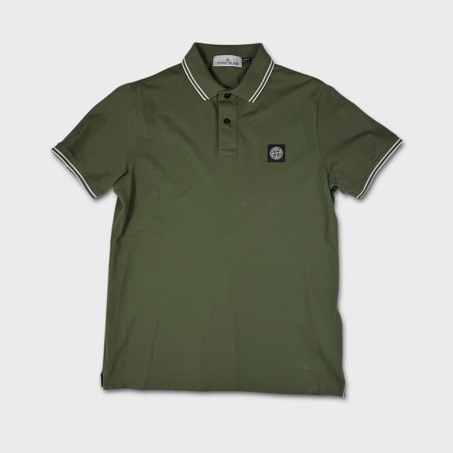 Stone Island Green Polo Shirt XL