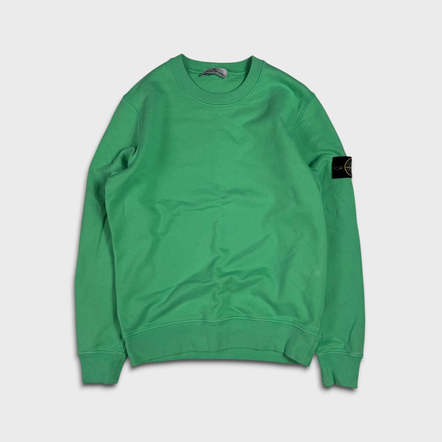 Stone Island Green Crewneck Sweatshirt M