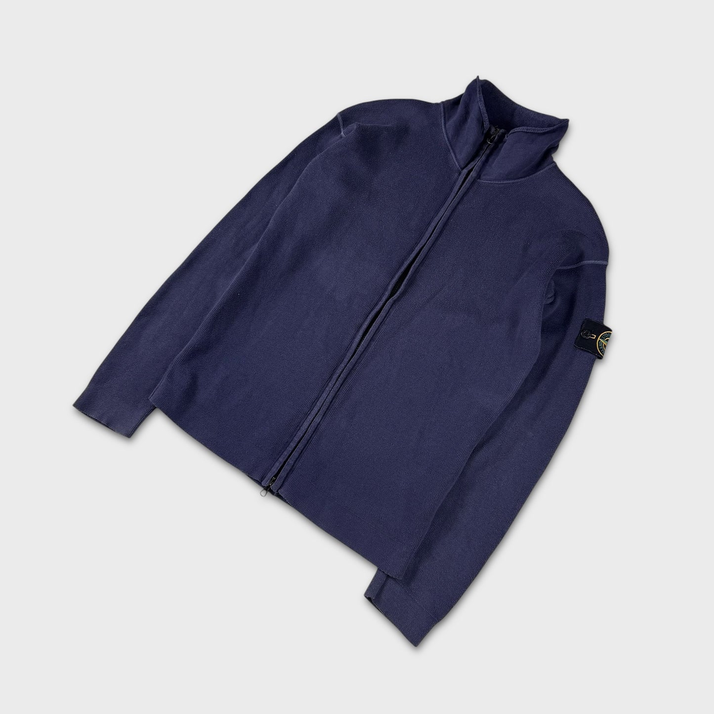 Stone Island Navy Vintage Zip Jumper M/L