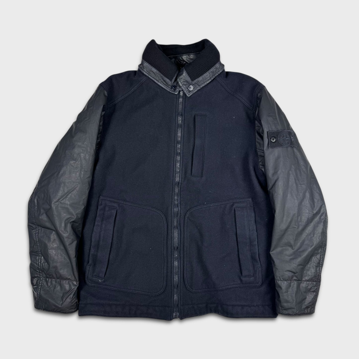 Stone Island Ghost Panno Tinto Mussola Piece XL