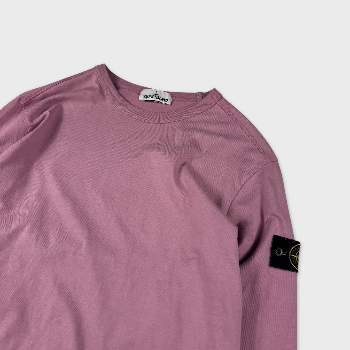 Stone Island Pink Crewneck Sweatshirt M