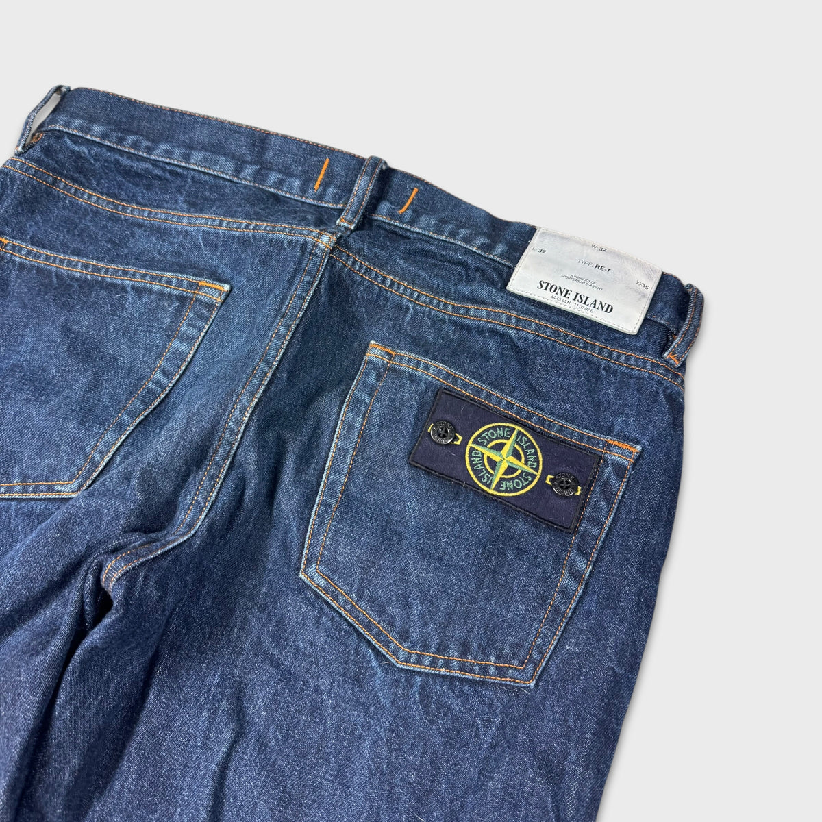 Stone Island Dark Blue Denim Jeans W32