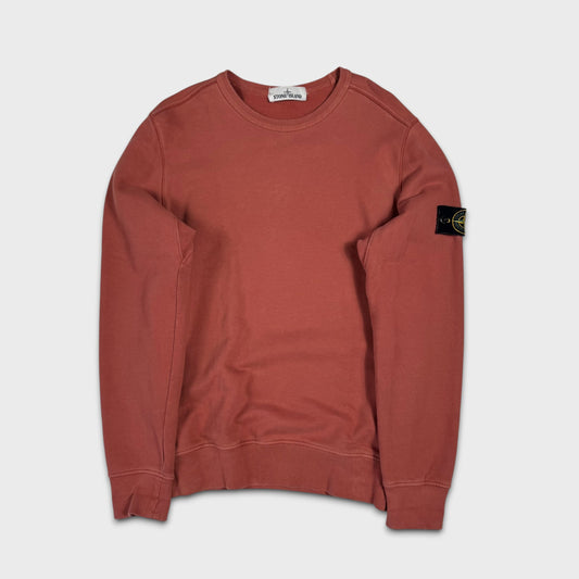 Stone Island Rust Crewneck Sweatshirt S
