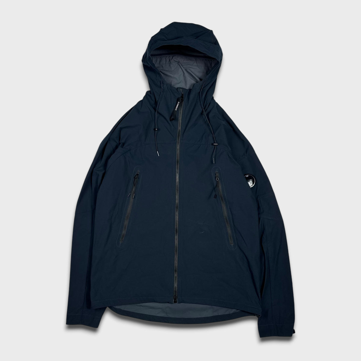 CP Company Navy Pro-Tek Hooded Lens Jacket XL