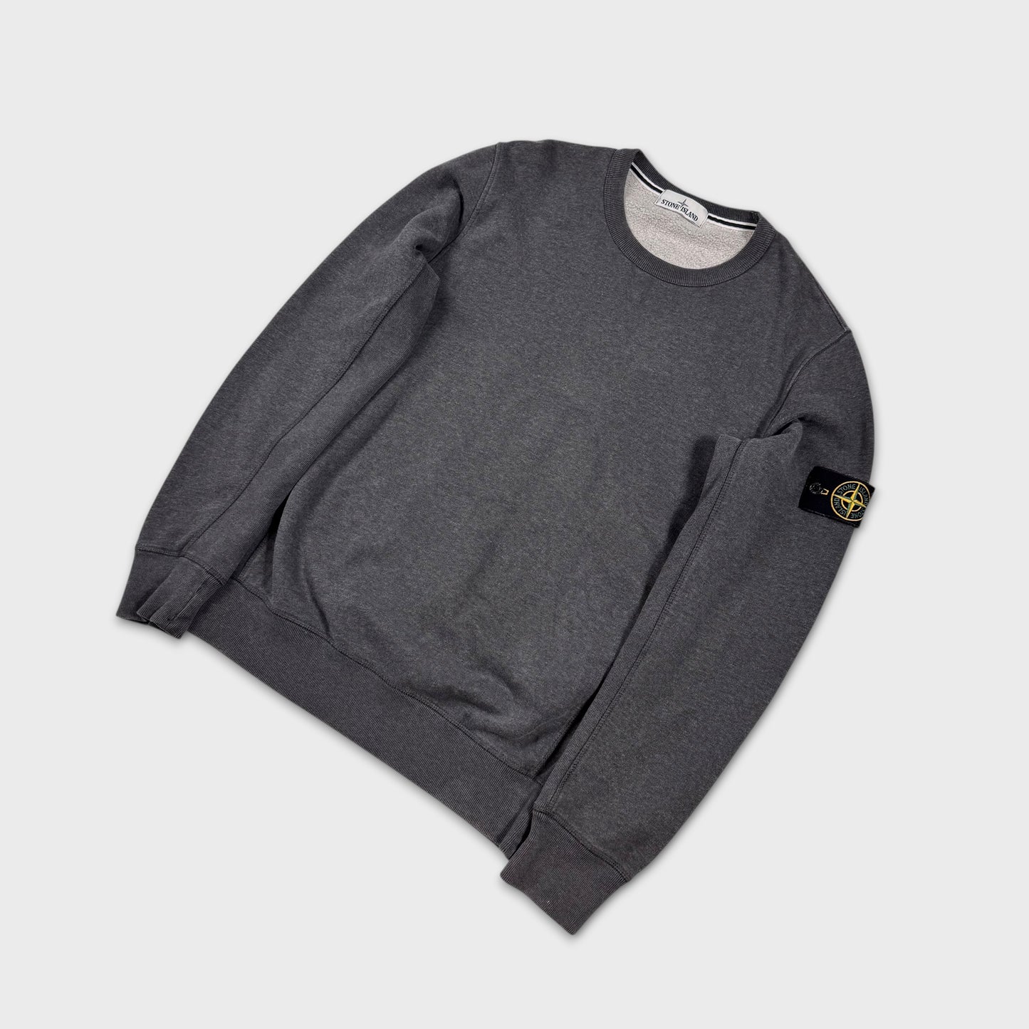 Stone Island Charcoal Crewneck Sweatshirt L