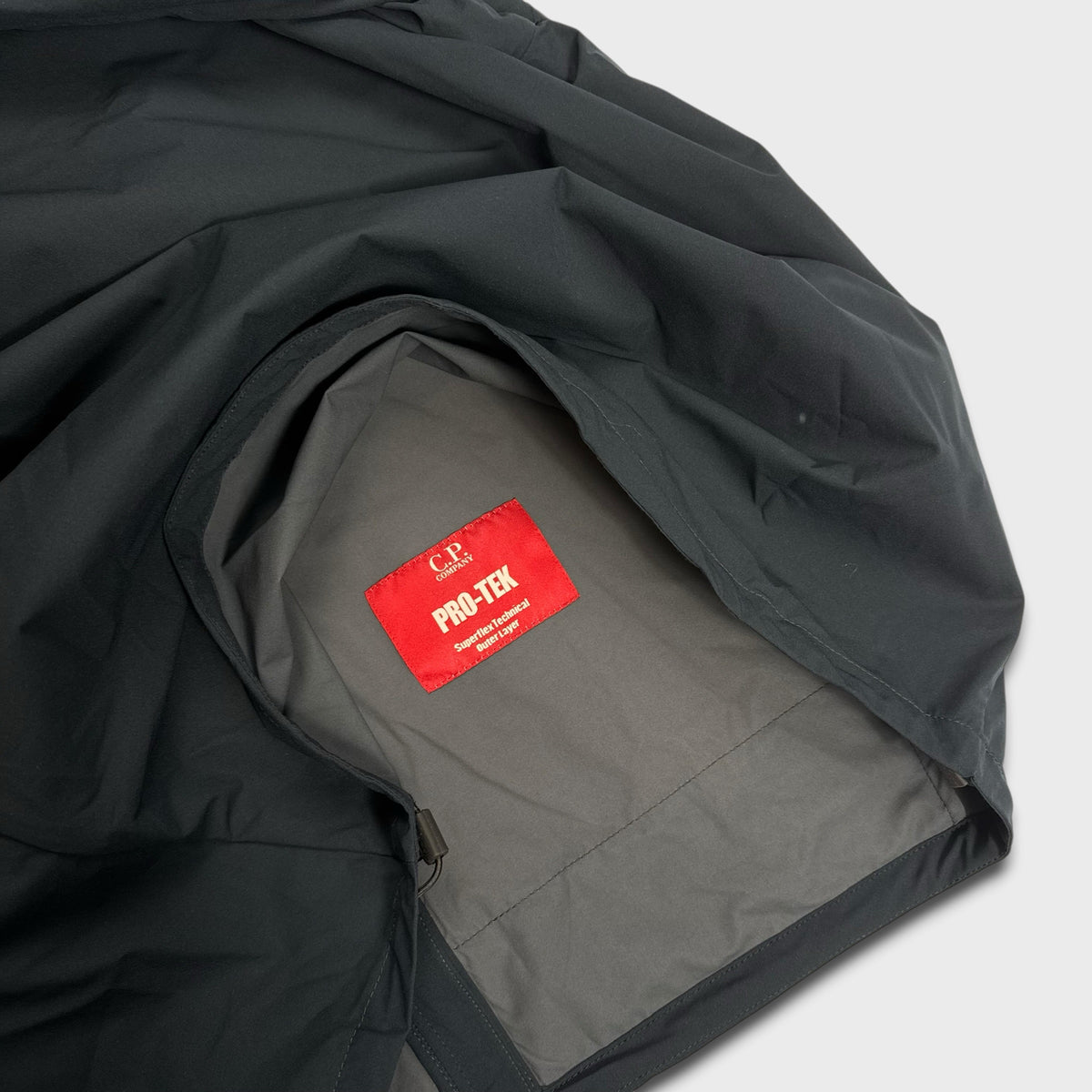 CP Company Navy Pro-Tek Hooded Lens Jacket XL