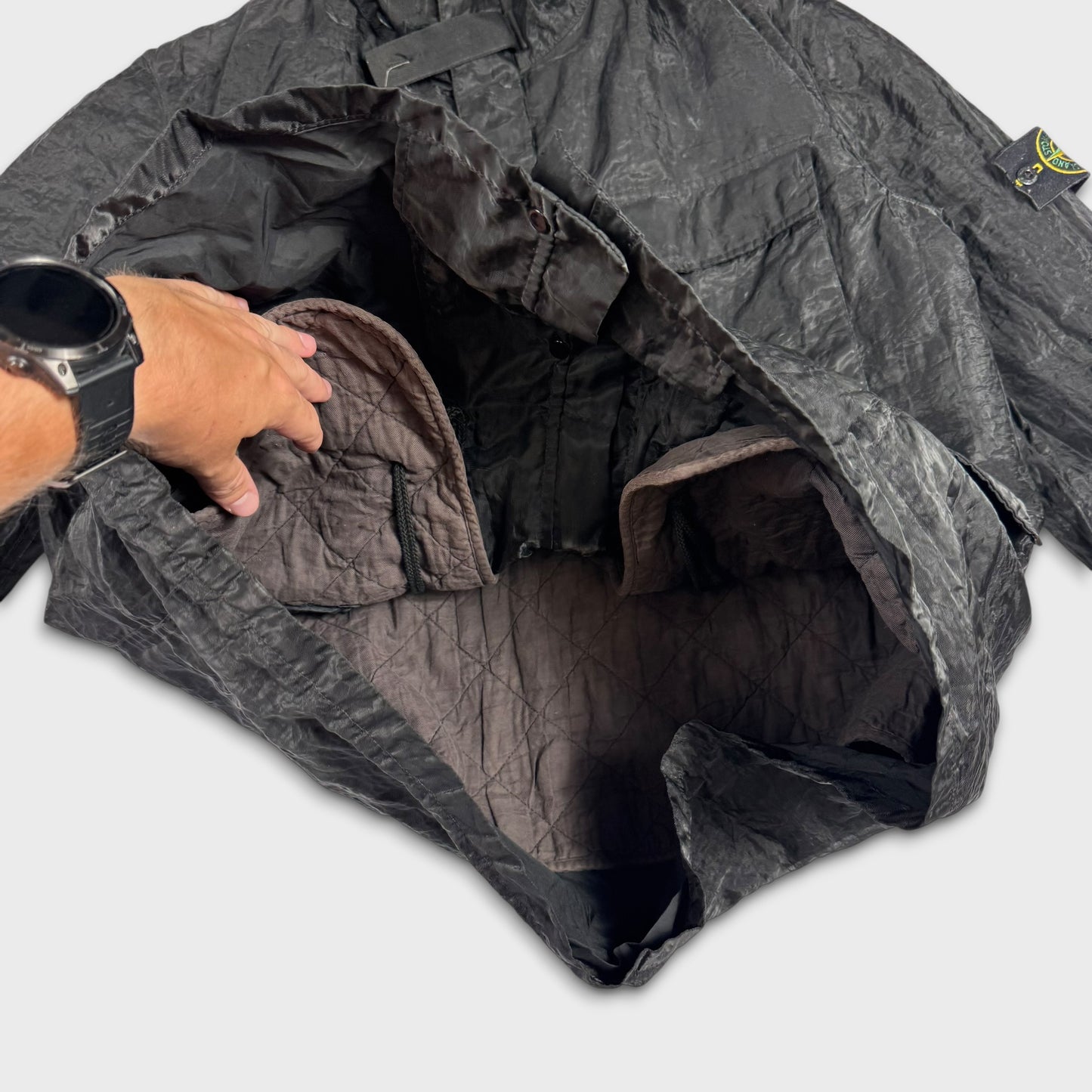 Stone Island AW2002 Monofilament Mesh Jacket XL