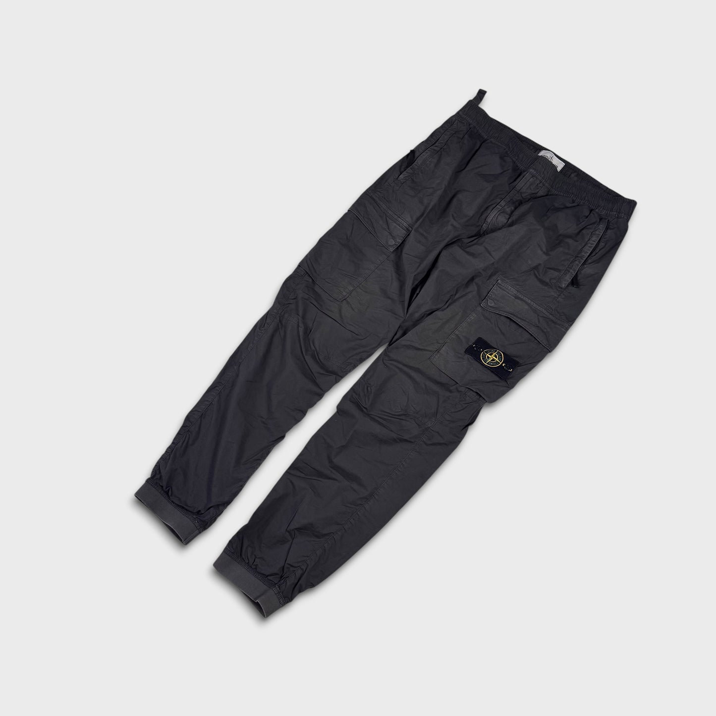 Stone Island Grey Tela Cargo Pants W34