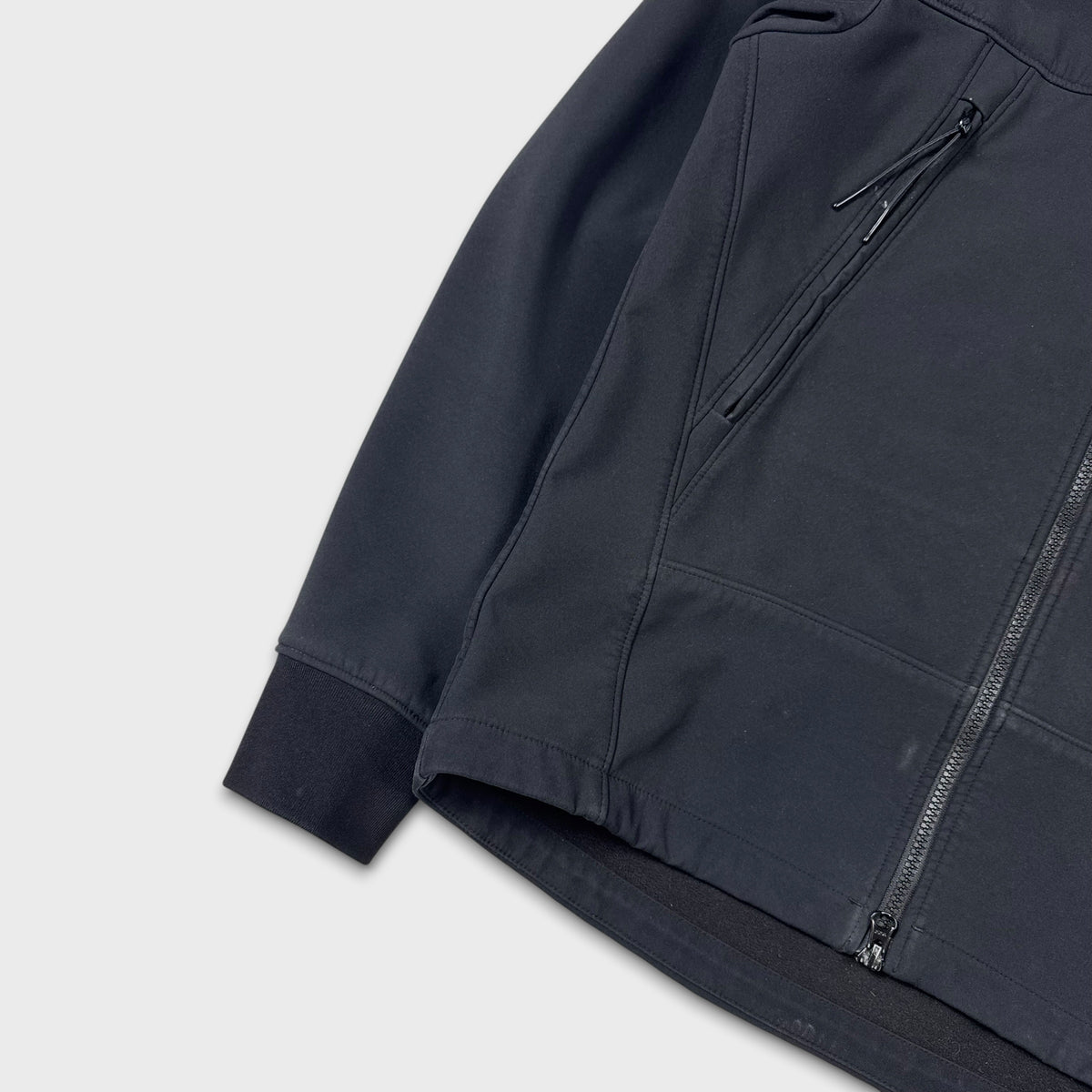 CP Company Black Soft Shell-R Goggle Jacket M