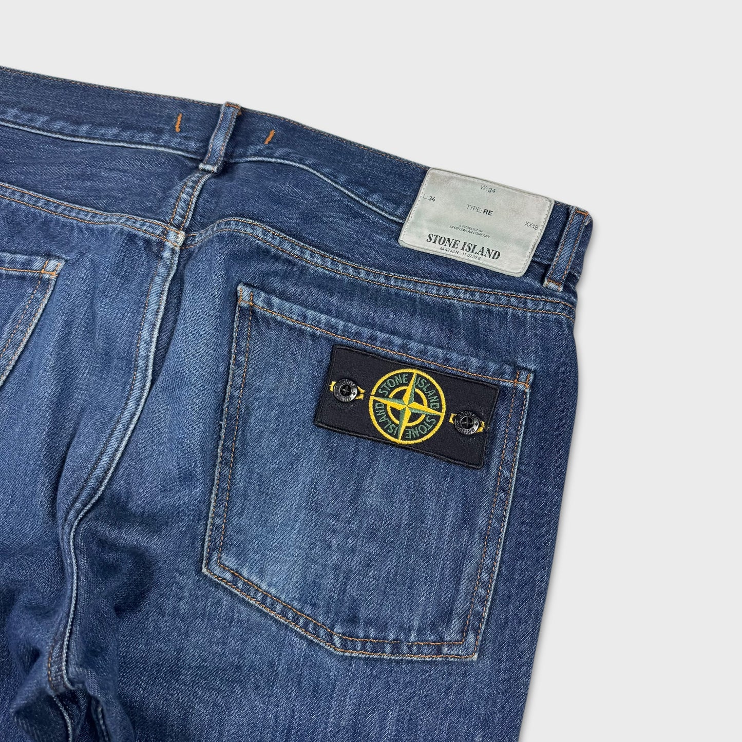 Stone Island Blue Denim Jeans W34