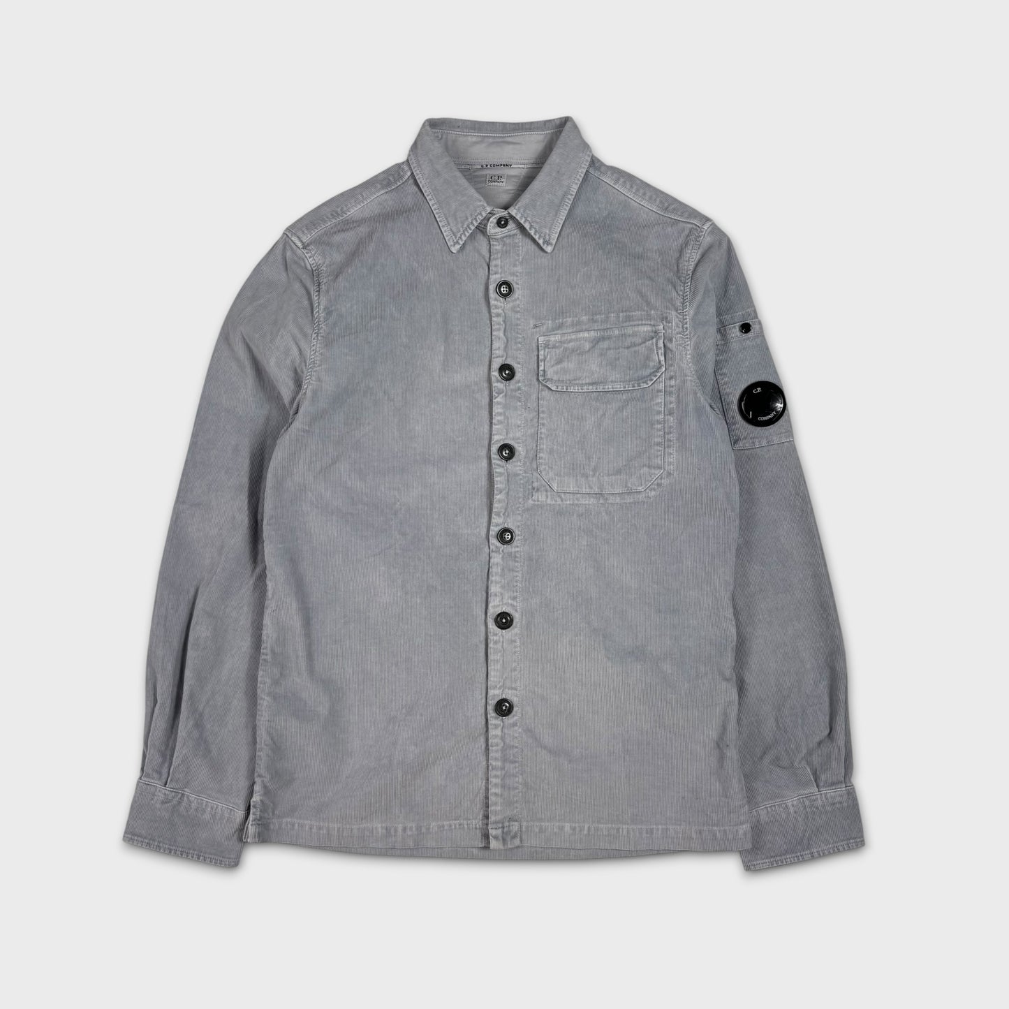 CP Company Baby Blue Cord Overshirt S
