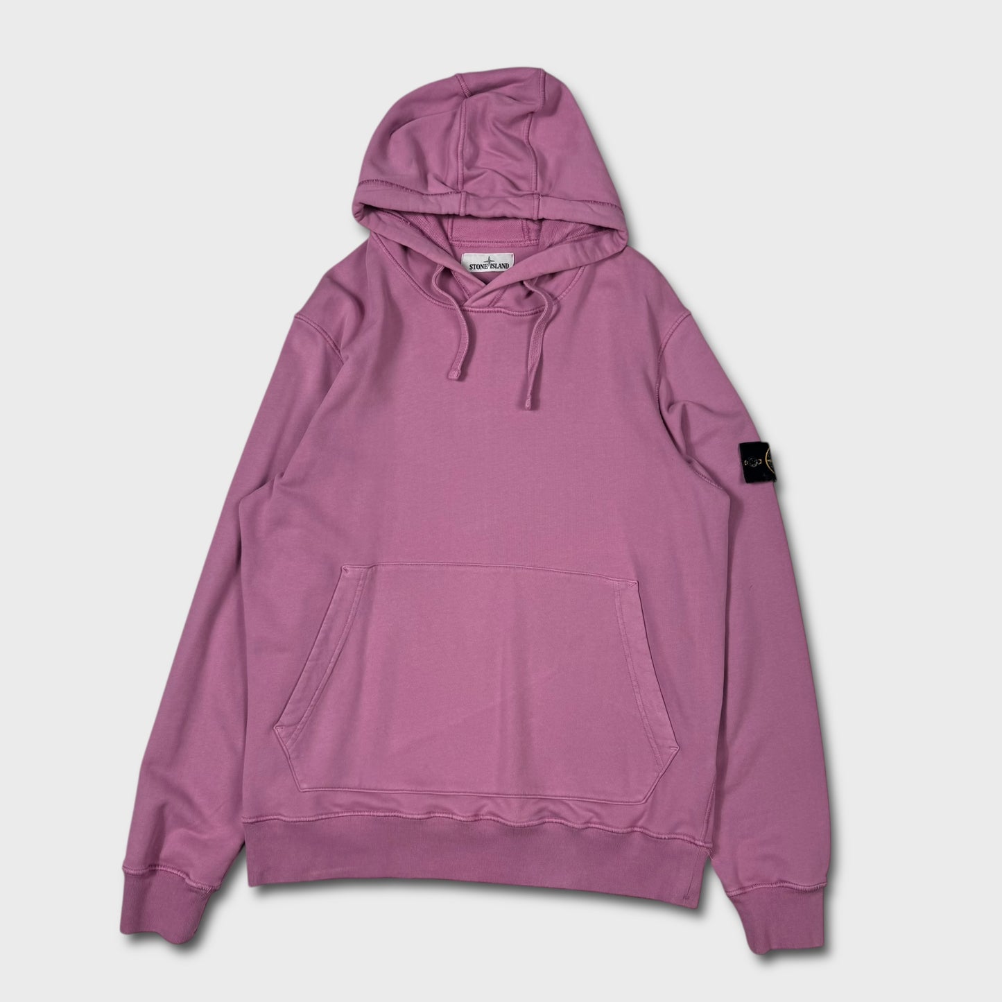 Stone Island Pink Pullover Hoodie XL