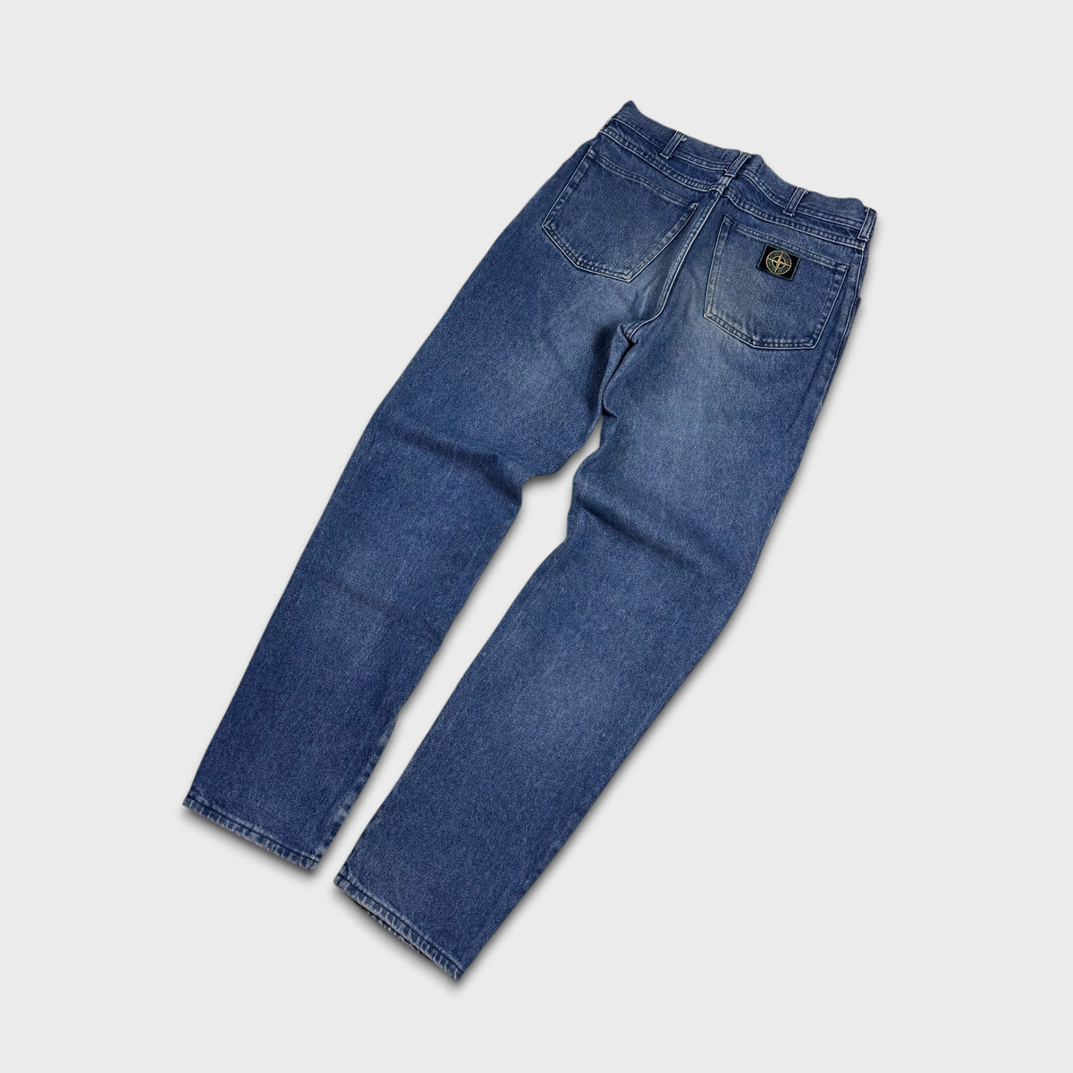 Stone Island 90’s Green Patch Denim Jeans W30