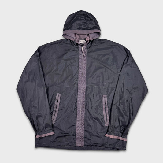 Stone Island 2000’s Nylon Hooded Jacket XXL