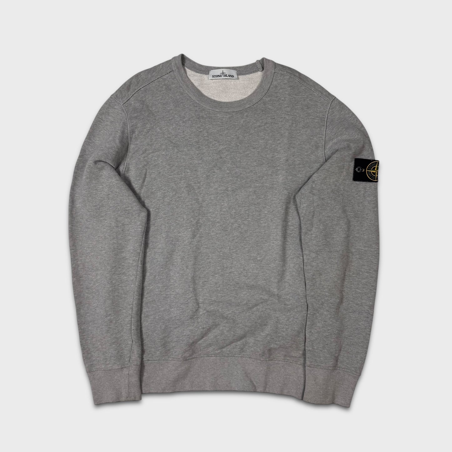Stone Island Grey Crewneck Sweatshirt L
