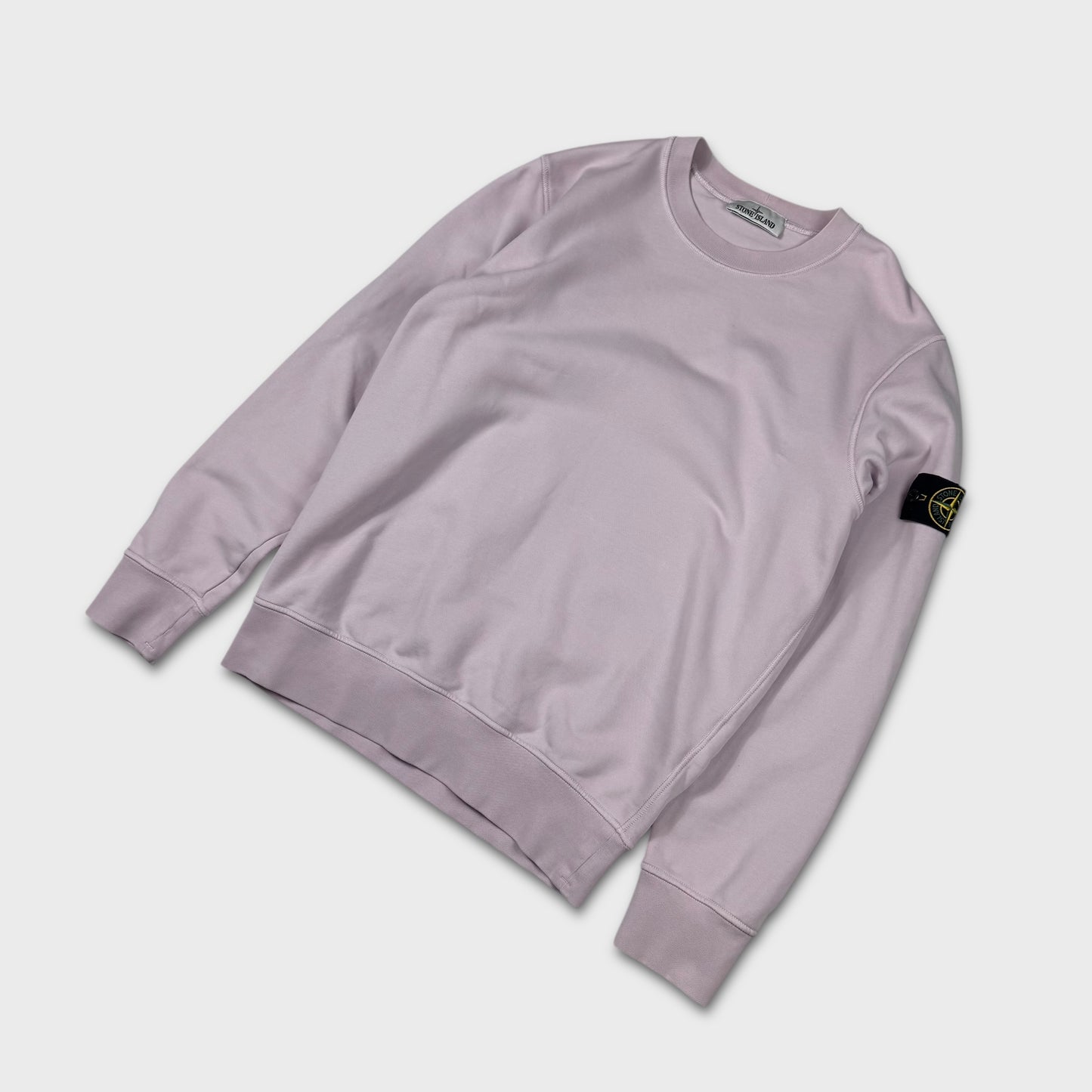 Stone Island Pale Pink Crewneck L