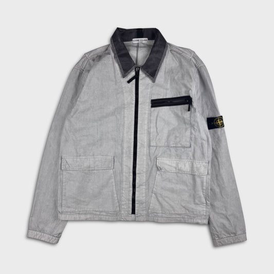 Stone Island 2004 Canvas Multipocket Jacket XXL