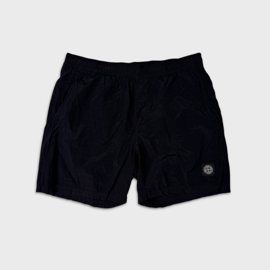 Stone Island Black Nylon Metal Shorts XL