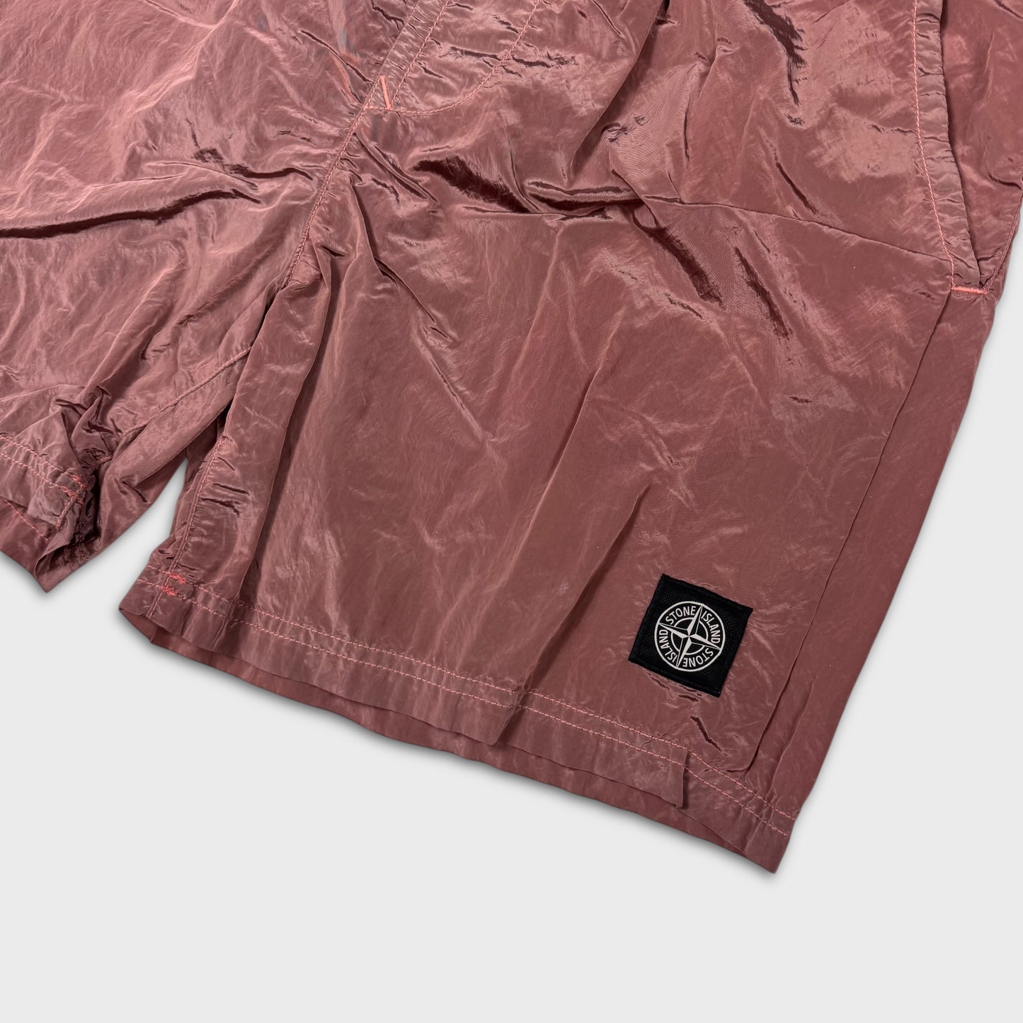 Stone Island Rust Nylon Metal Shorts M