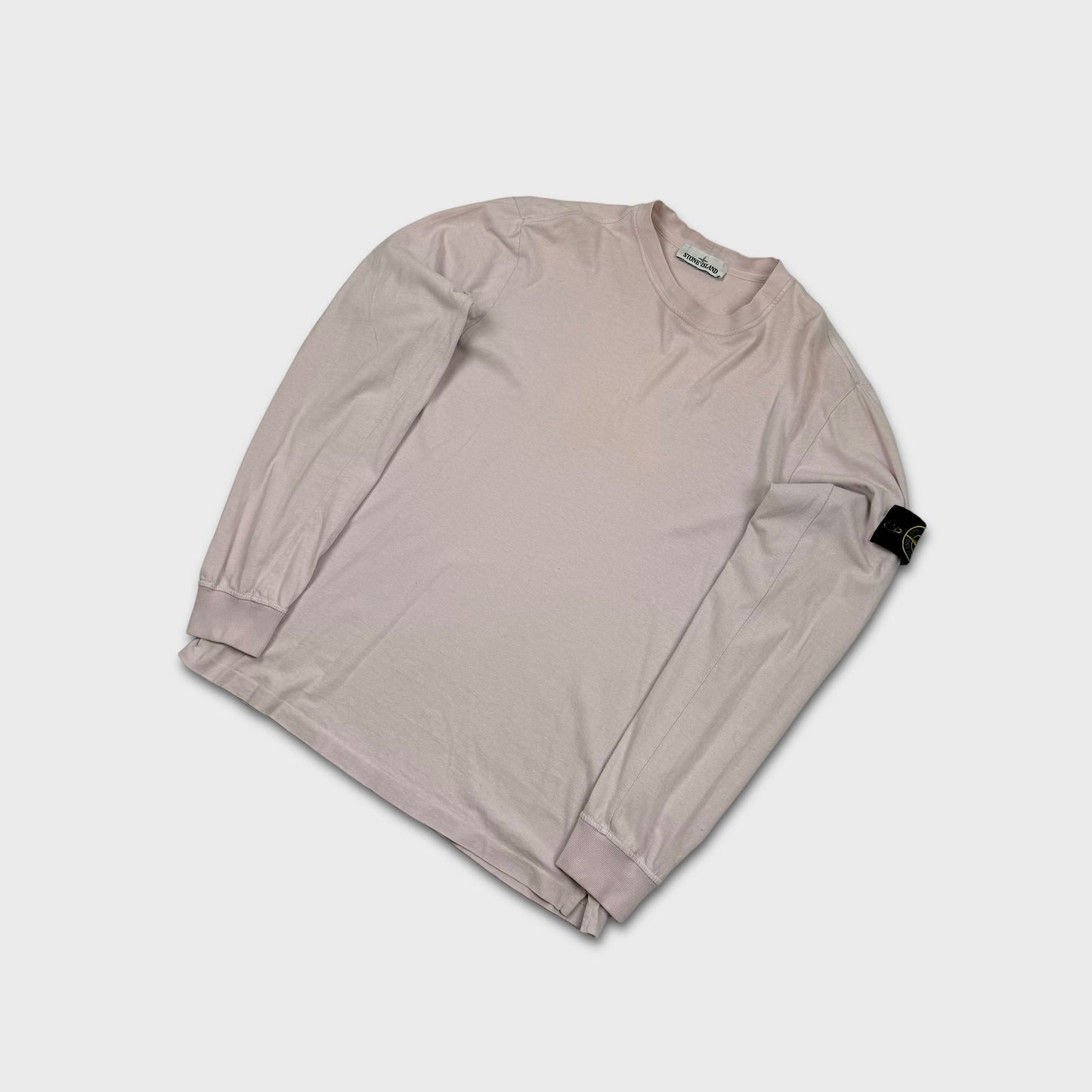 Stone Island Baby Pink Lightweight Crewneck XL