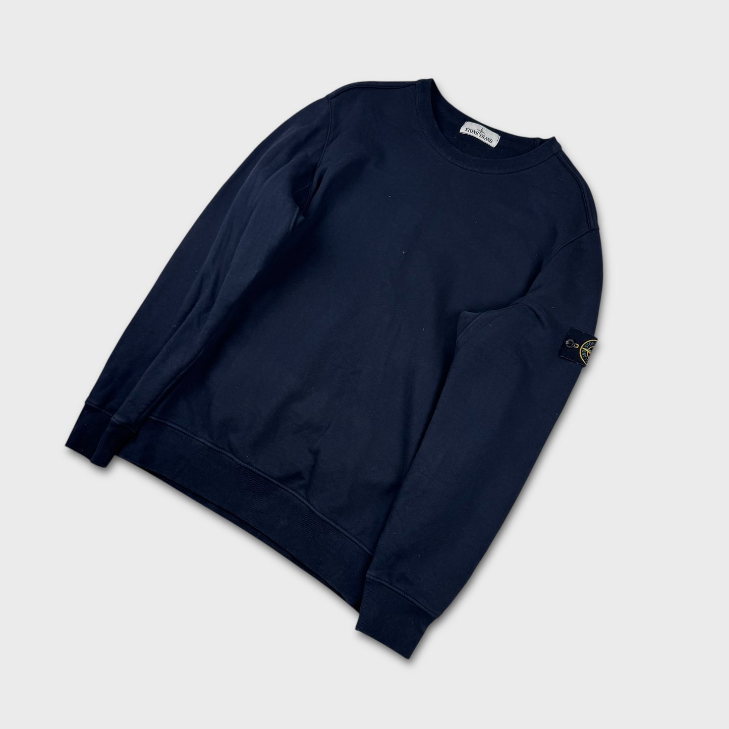 Stone Island Navy Crewneck Sweatshirt XL