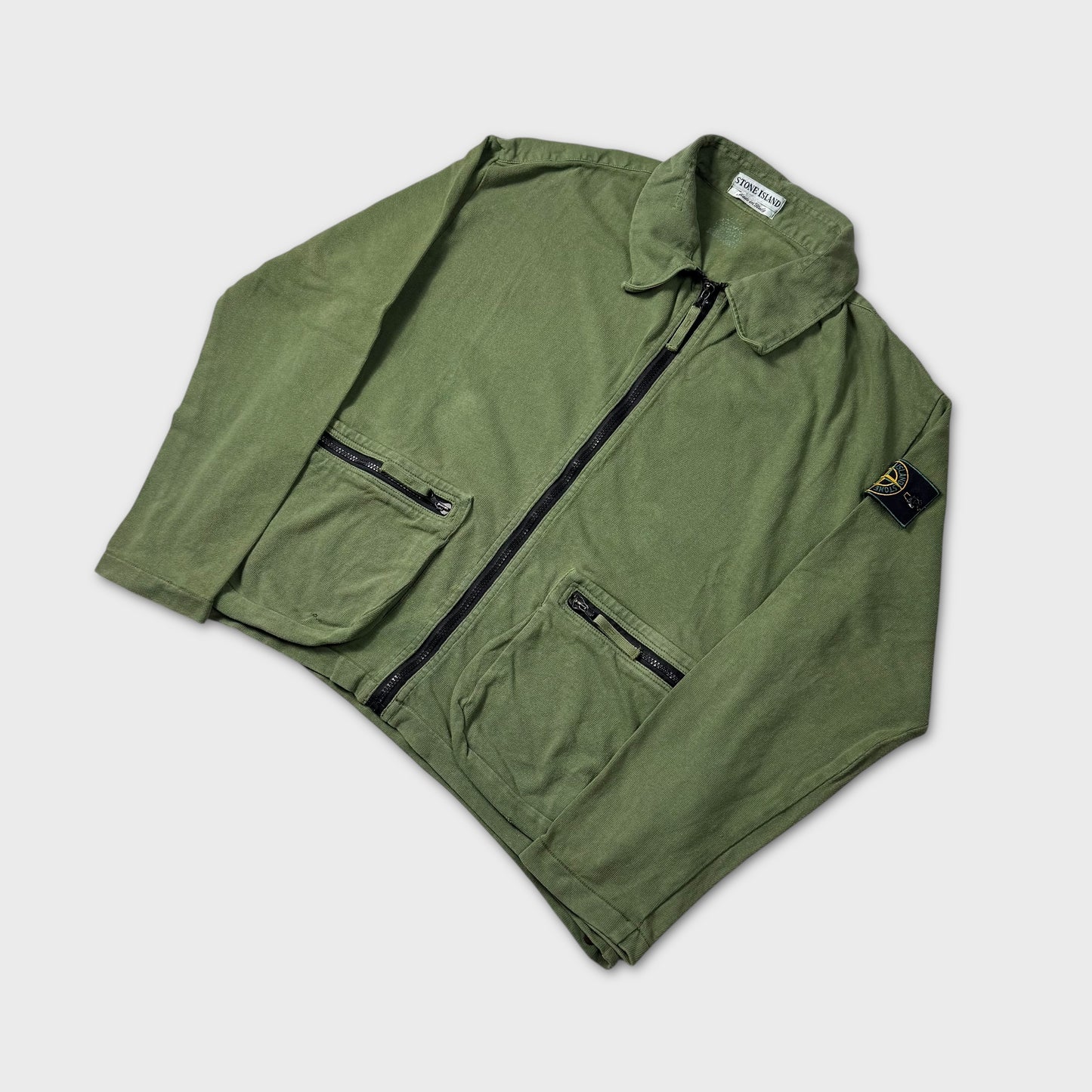 Stone Island 1995 Forrest Green Archivio Sweater M