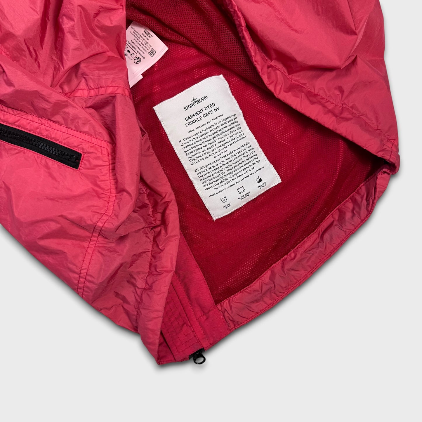 Stone Island Garment Dyed Crinkle Reps NY Jacket M