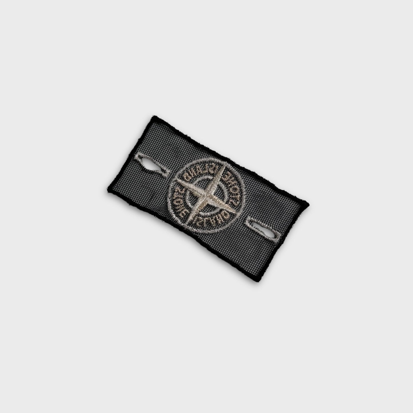 Stone Island Rare Mesh White Badge OS