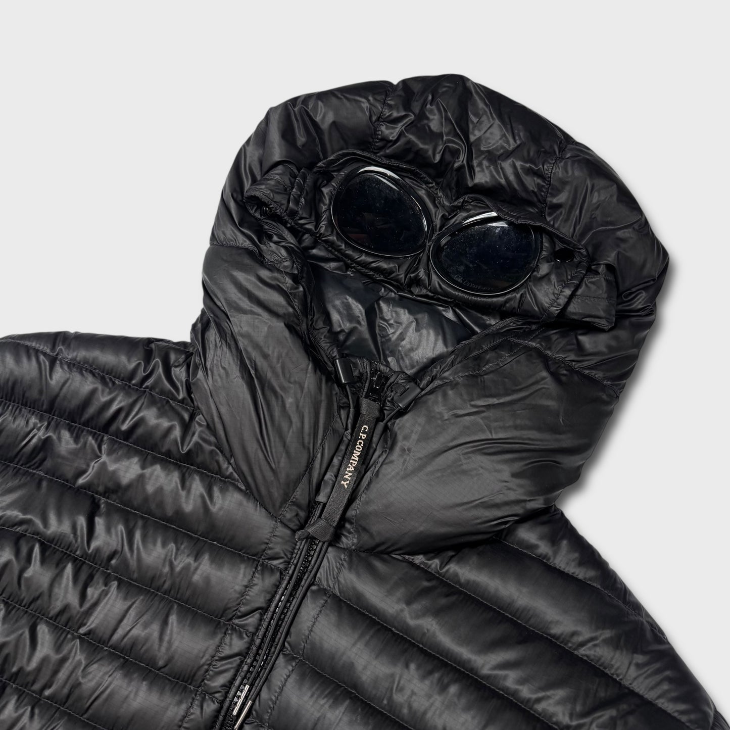 CP Company Black DD Shell Goggle Jacket L
