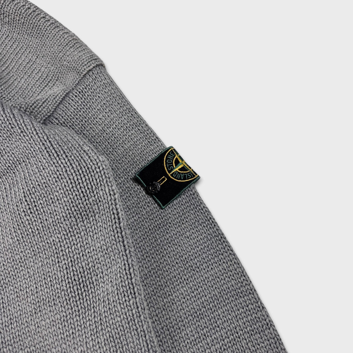 Stone Island 1995 Green Edge Heavy Knit XL