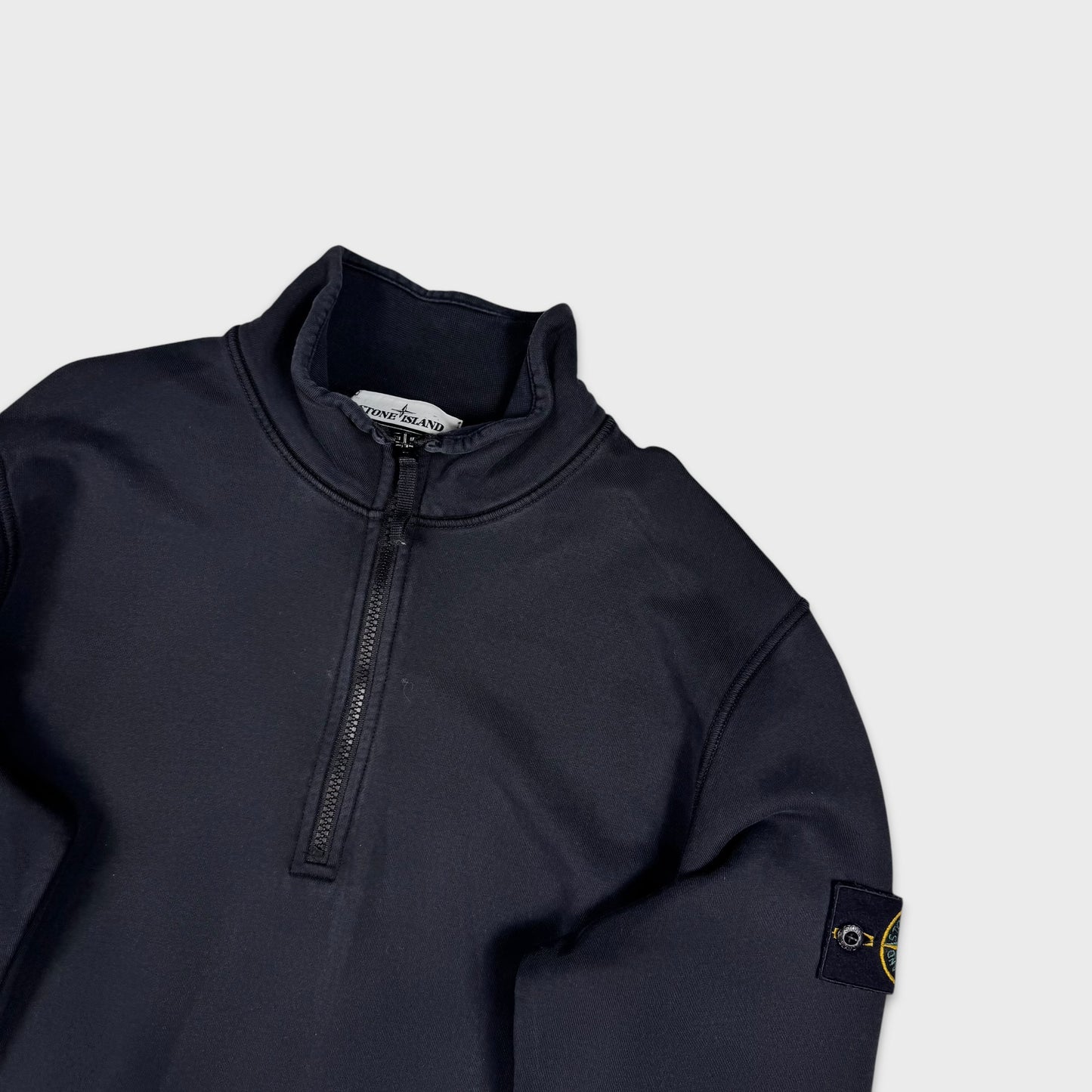 Stone Island Quarter Zip Sweatshirt M