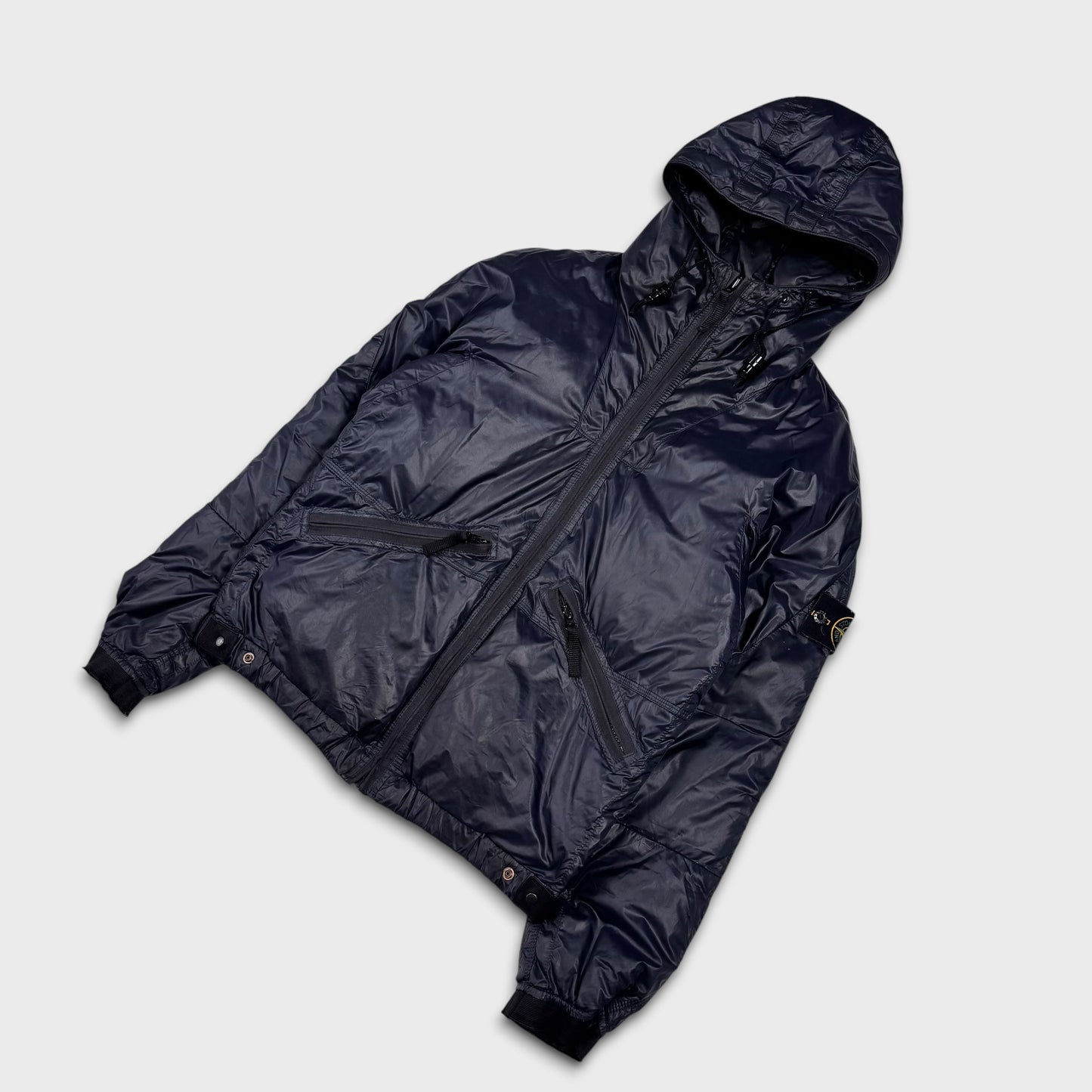 Stone Island Midnight Navy Goose Down Puffer Jacket S