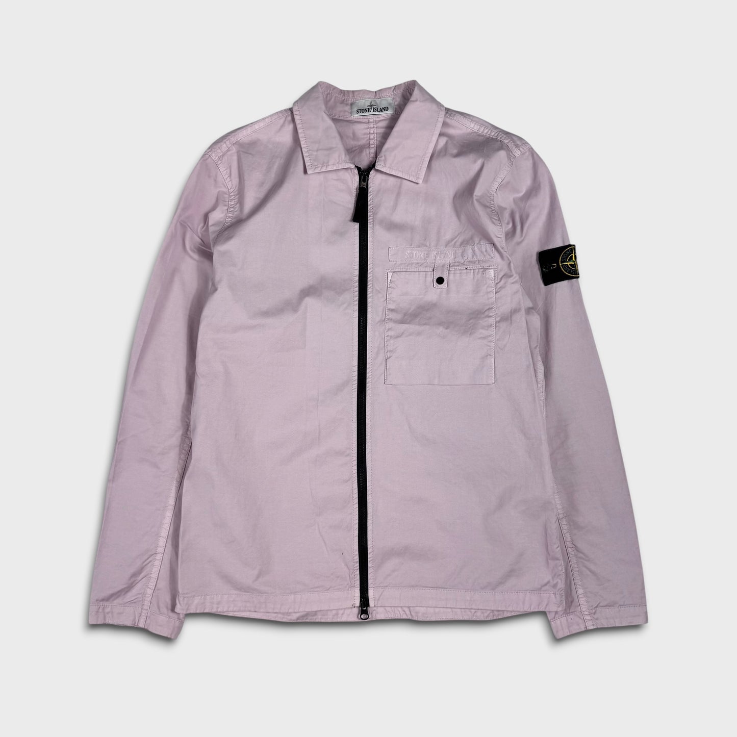 Stone Island Baby Pink Overshirt Jacket M