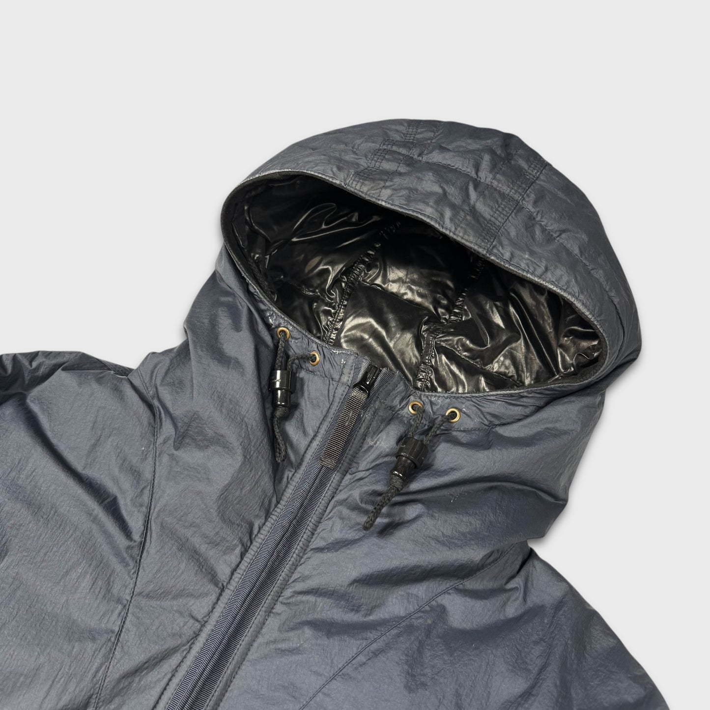 Stone Island 2008 Navy Goose Down Puffer Jacket L