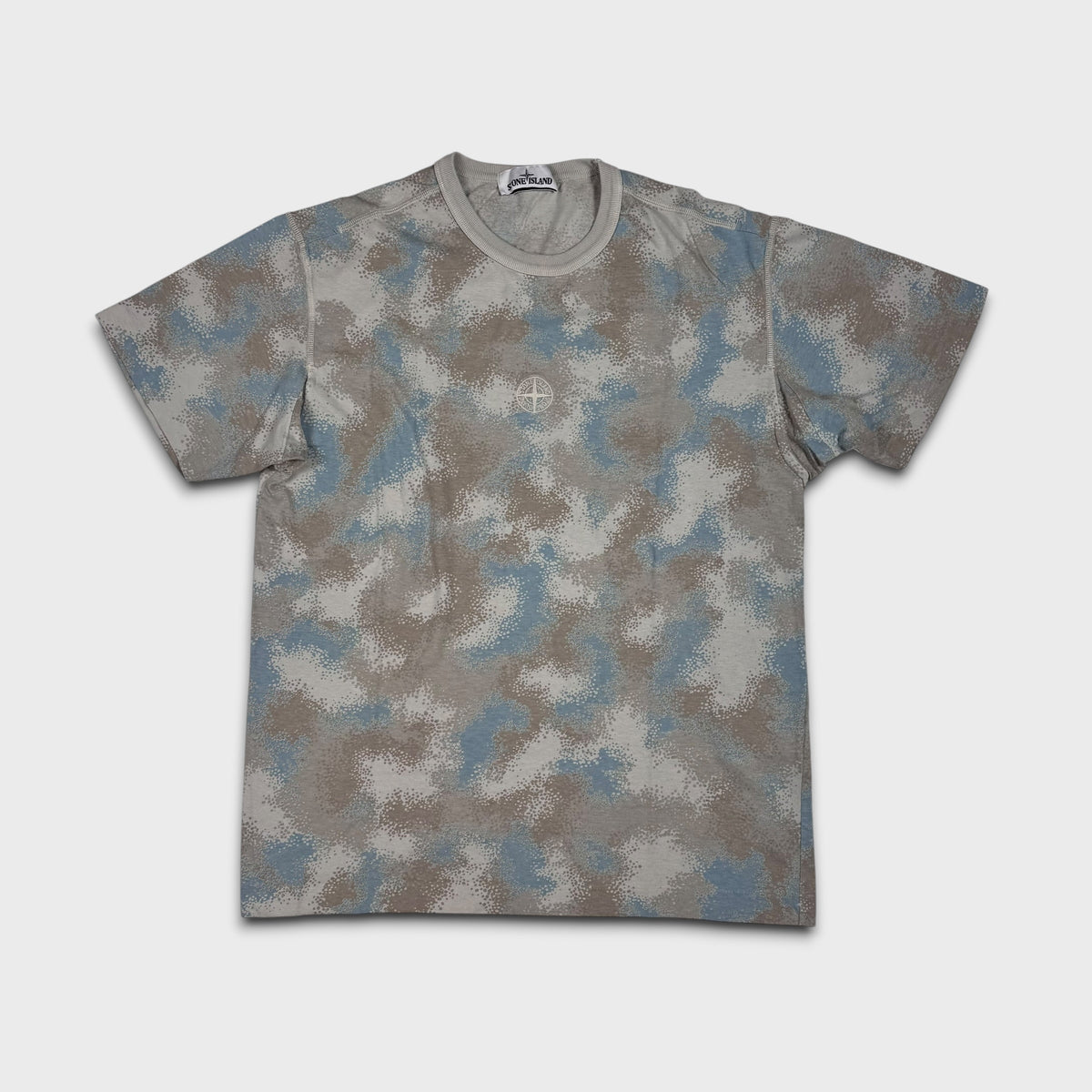 Stone Island Camo Compass T-Shirt L