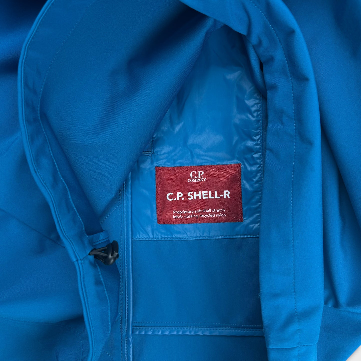 CP Company Sky Blue Shell-R Goggle Jacket L