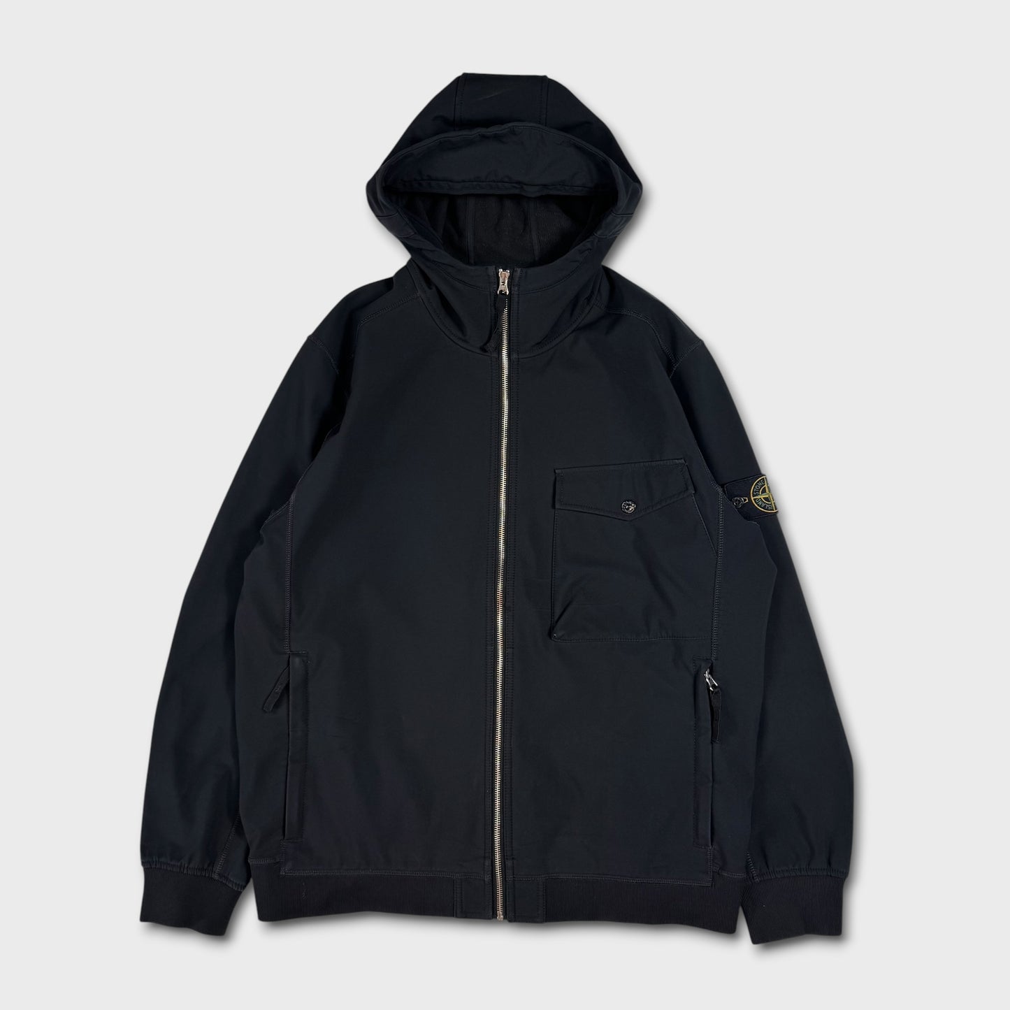 Stone Idland Black Soft Shell Jacket XXL