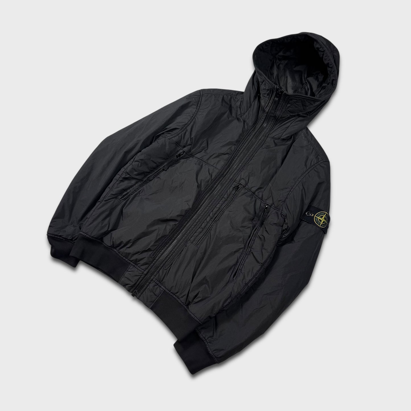 Stone Island Garment Dyed Crinkle Reps NY Jacket S