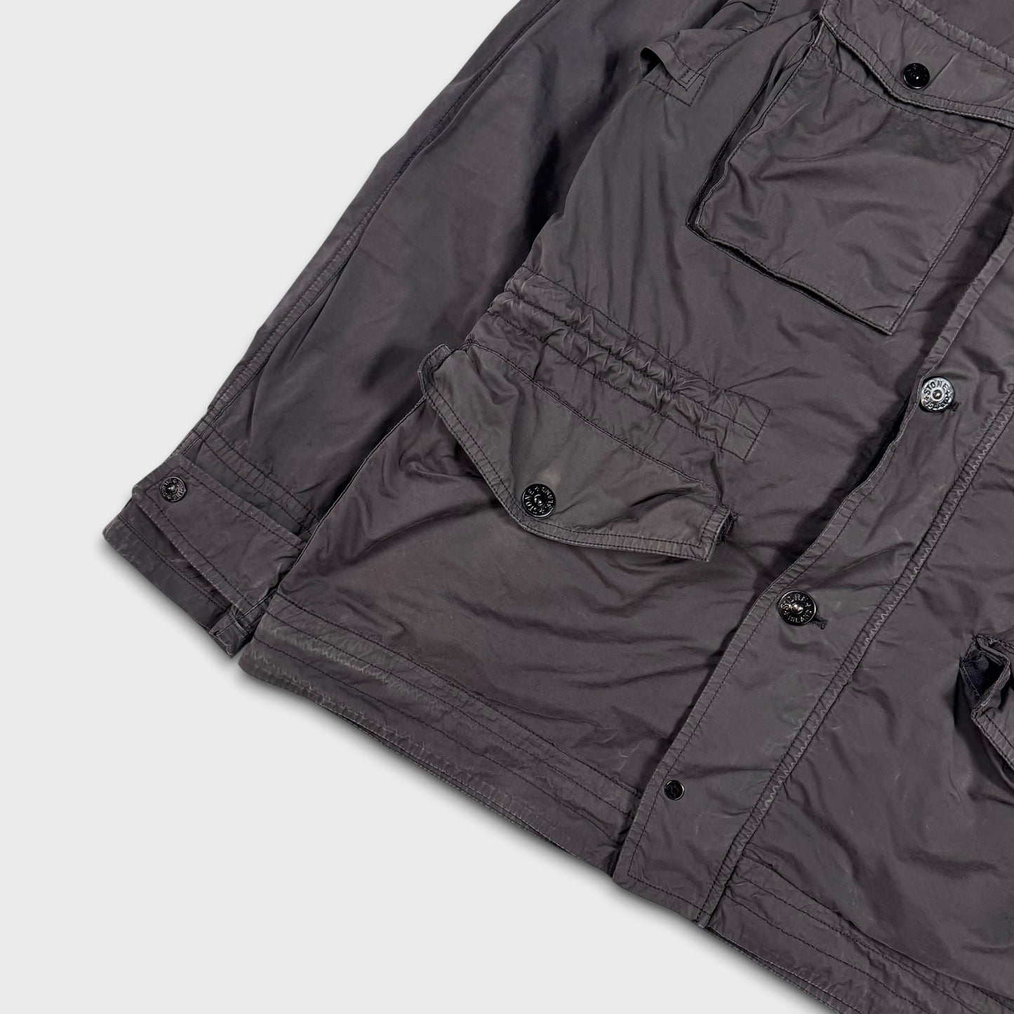 Stone Island Charcoal David Light-TC Jacket L