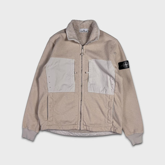Stone Island Plated Terry Fleece Special Process Jacket M