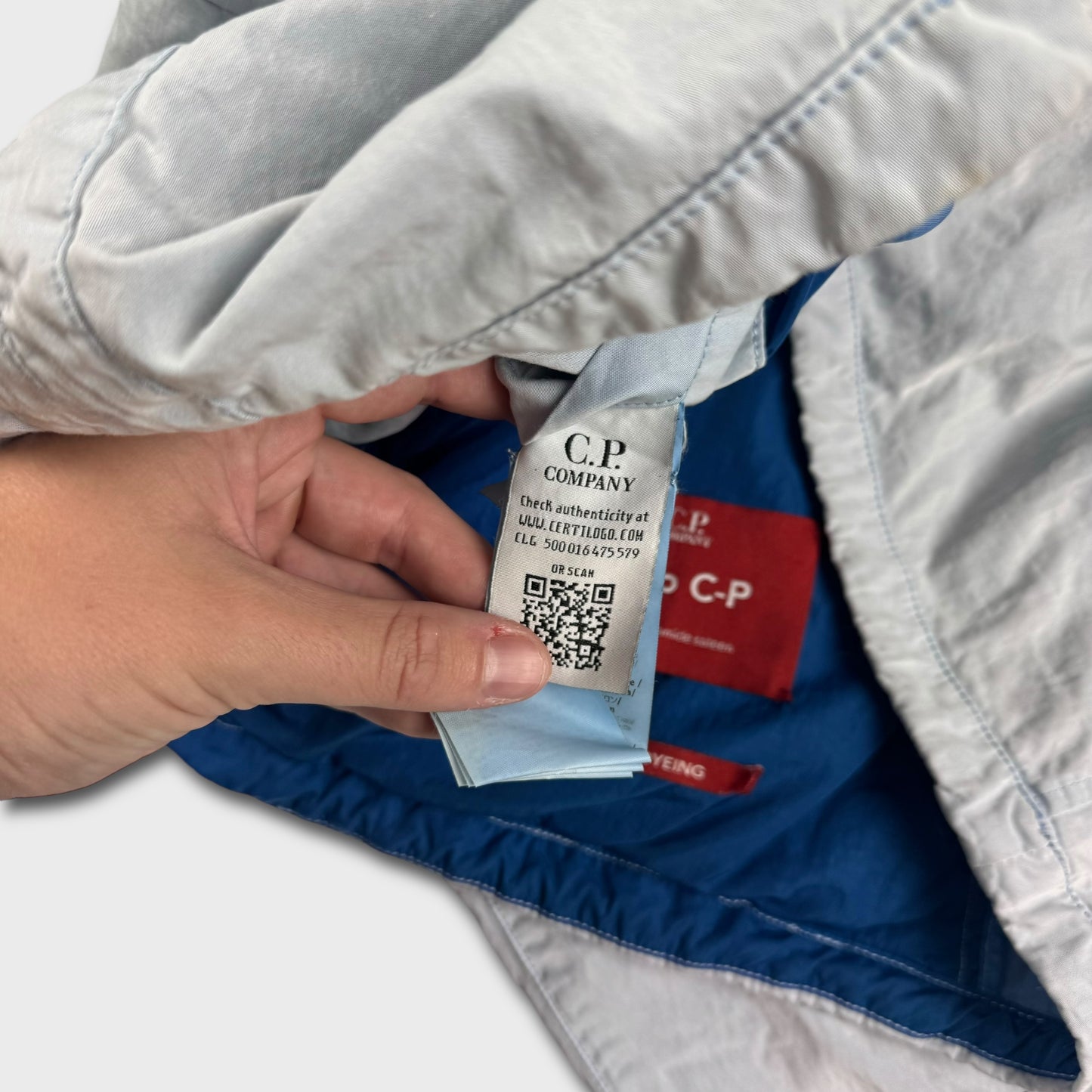 CP Company Baby Blue Raso Jacket L