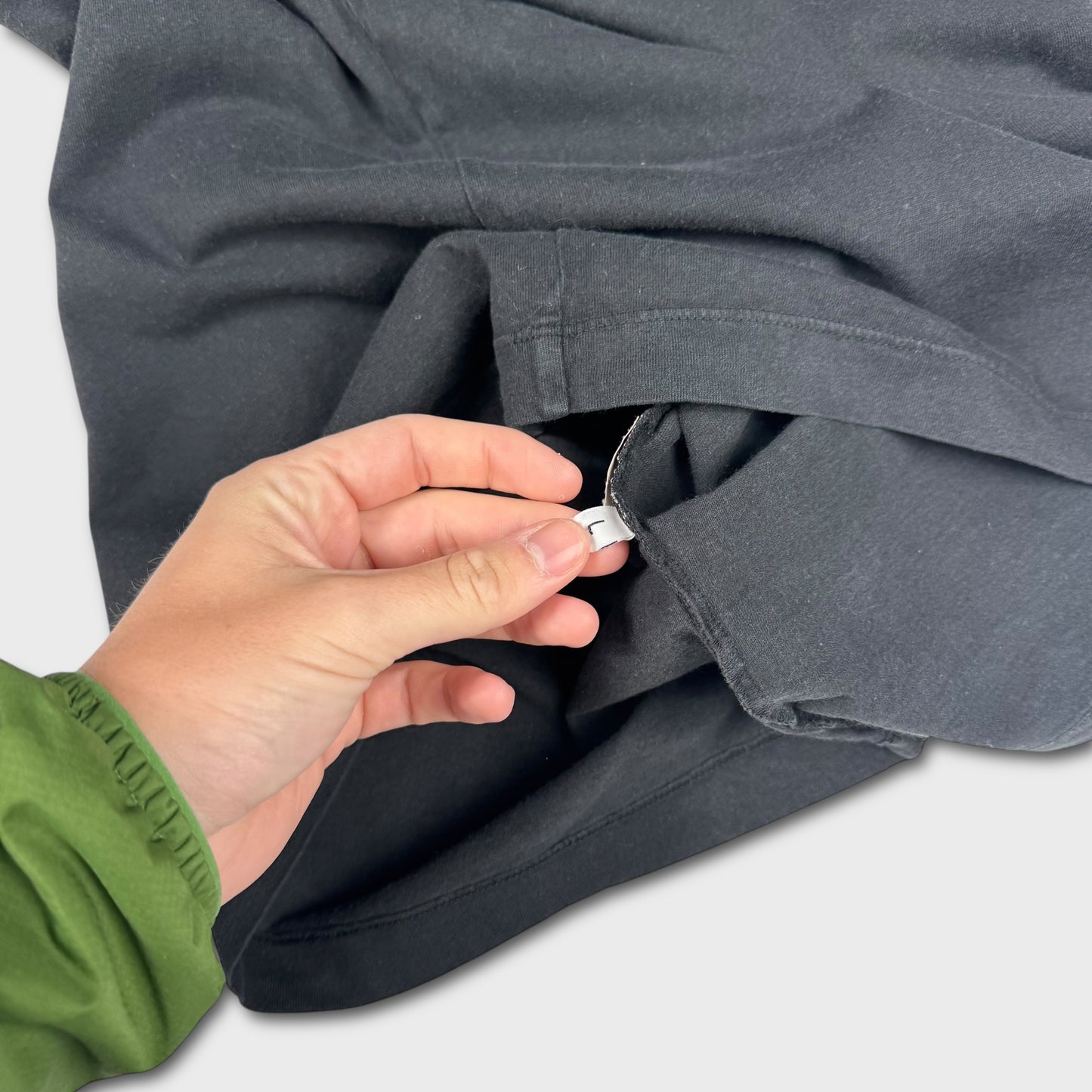 Stone Island Black Logo T-Shirt L