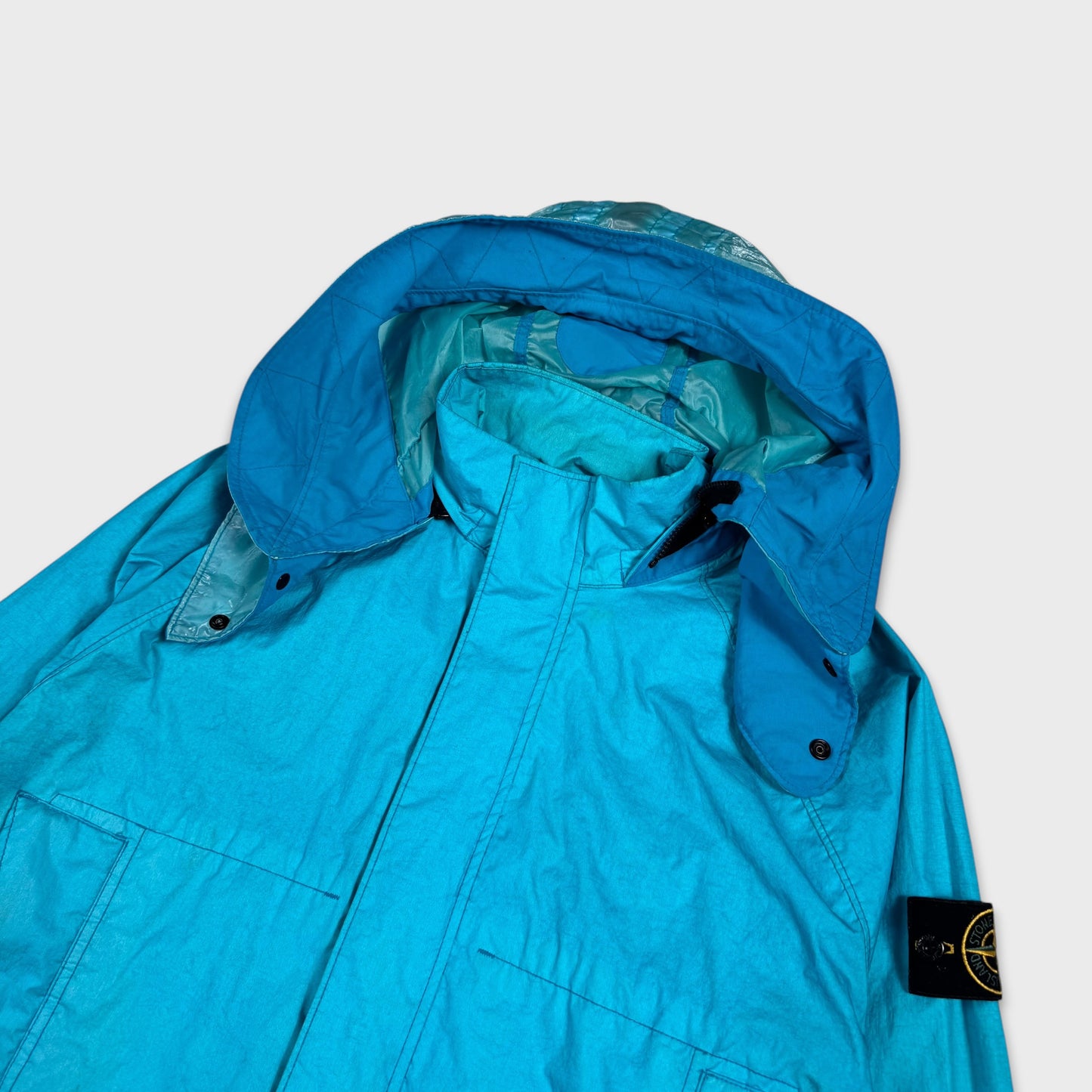 Stone Island Blue Membrana 3L TC Jacket S