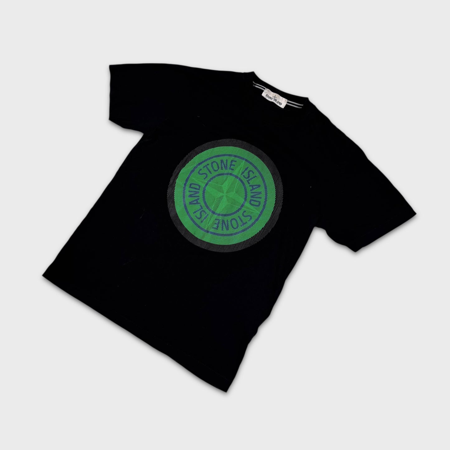 Stone Island Black Compass Graphic T-Shirt M