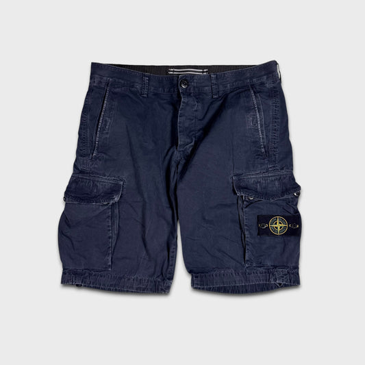 Stone Island Badge Cargo Shorts W34