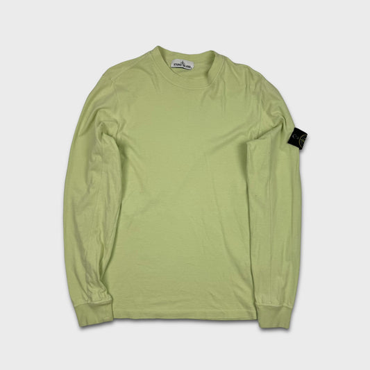 Stone Island Lime / Yellow Lightweight Crewneck M