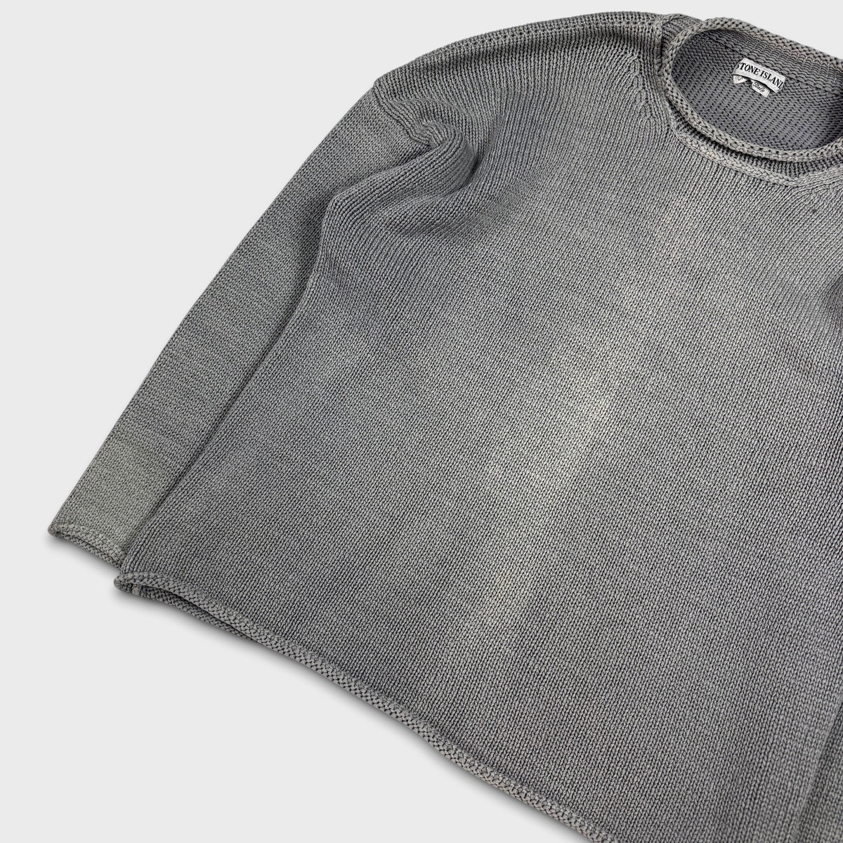 Stone Island 1995 Green Edge Heavy Knit XL