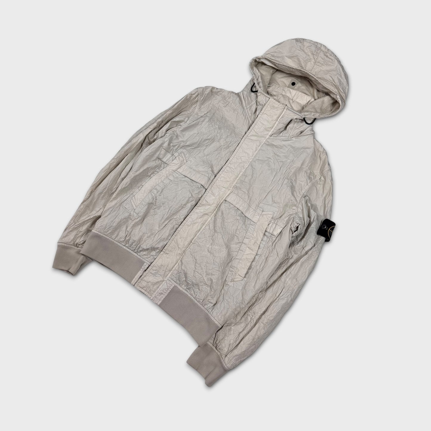Stone Island Crinkle Effect Membrana TC Jacket M