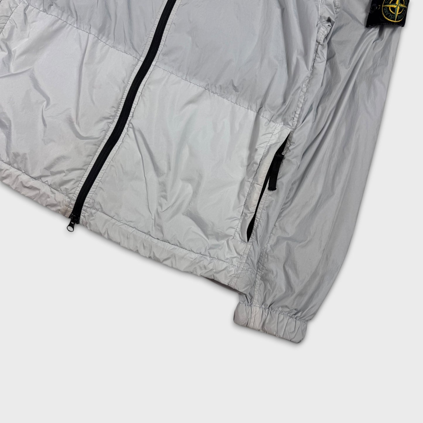 Stone Island Baby Blue Crinkle Reps NY TC Jacket M